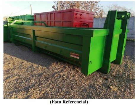 Ampliroll Polibrazo Open Top, 15m3